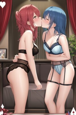 Entfesseln Sie Ihren inneren Voyeur: Lesbische Spiele und Sex