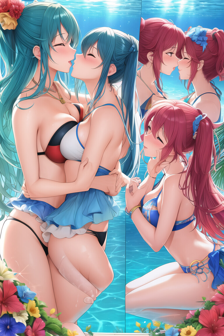 L'attrait addictif du jeu des baisers lesbiens
